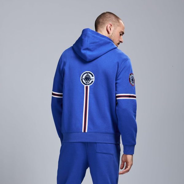 Men's X NBA Officially Licensed Long Sleeve Zip Up Hooded Fleece Sweatshirt - Image 9