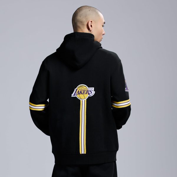 Men's X NBA Officially Licensed Long Sleeve Zip Up Hooded Fleece Sweatshirt - Image 39