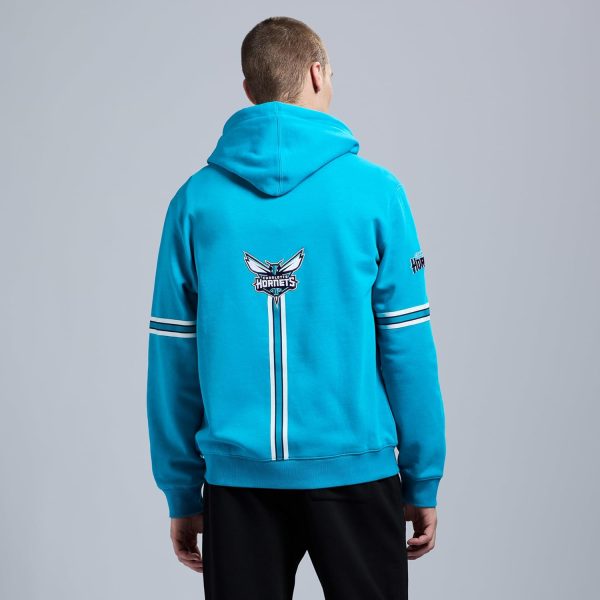Men's X NBA Officially Licensed Long Sleeve Zip Up Hooded Fleece Sweatshirt - Image 51