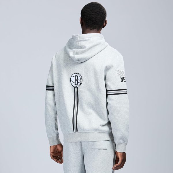 Men's X NBA Officially Licensed Long Sleeve Zip Up Hooded Fleece Sweatshirt - Image 75