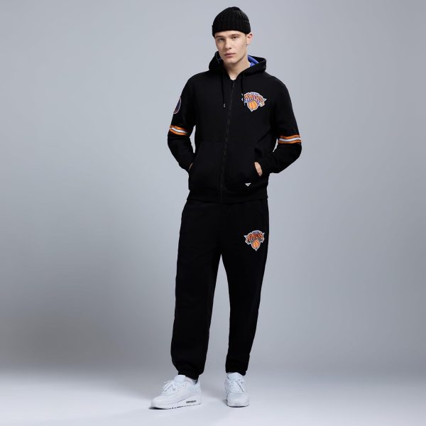 Men's X NBA Officially Licensed Long Sleeve Zip Up Hooded Fleece Sweatshirt - Image 82