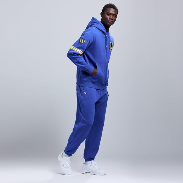 Men's X NBA Officially Licensed Long Sleeve Zip Up Hooded Fleece Sweatshirt - Image 88
