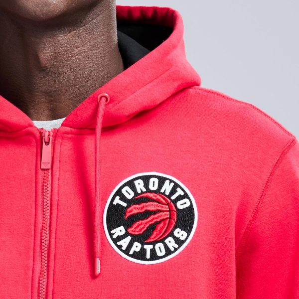 Men's X NBA Officially Licensed Long Sleeve Zip Up Hooded Fleece Sweatshirt - Image 102