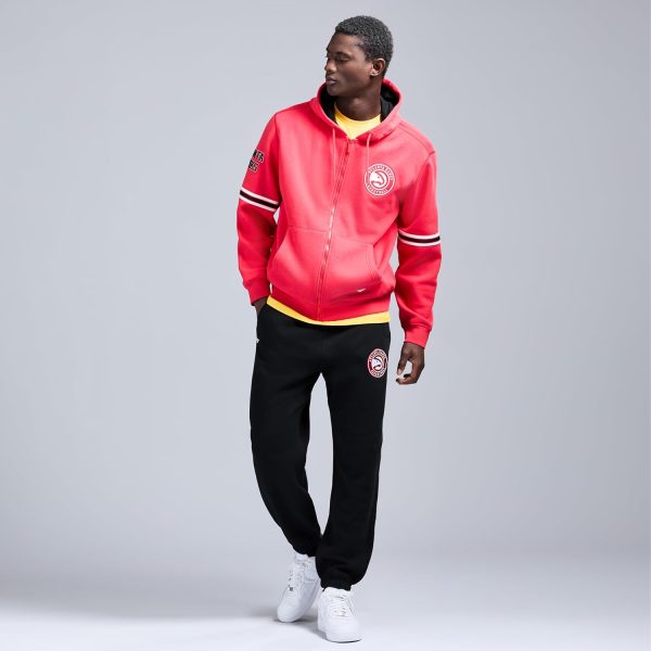 Men's X NBA Officially Licensed Long Sleeve Zip Up Hooded Fleece Sweatshirt - Image 106