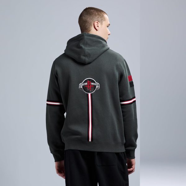 Men's X NBA Officially Licensed Long Sleeve Zip Up Hooded Fleece Sweatshirt - Image 111