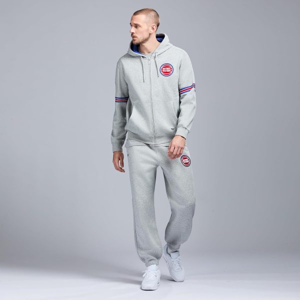 Men's X NBA Officially Licensed Long Sleeve Zip Up Hooded Fleece Sweatshirt - Image 124