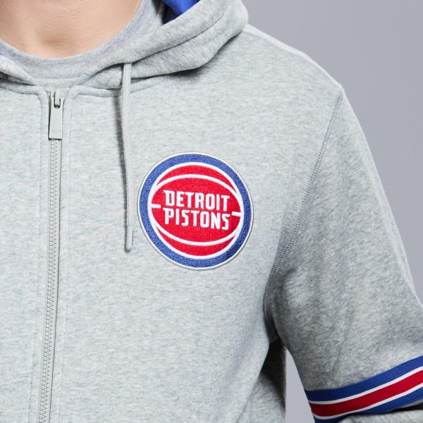 Men's X NBA Officially Licensed Long Sleeve Zip Up Hooded Fleece Sweatshirt - Image 126