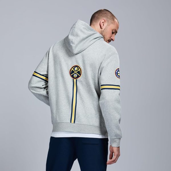 Men's X NBA Officially Licensed Long Sleeve Zip Up Hooded Fleece Sweatshirt - Image 129
