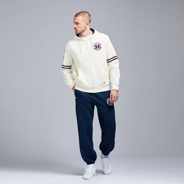 Men's X NBA Officially Licensed Long Sleeve Zip Up Hooded Fleece Sweatshirt - Image 160