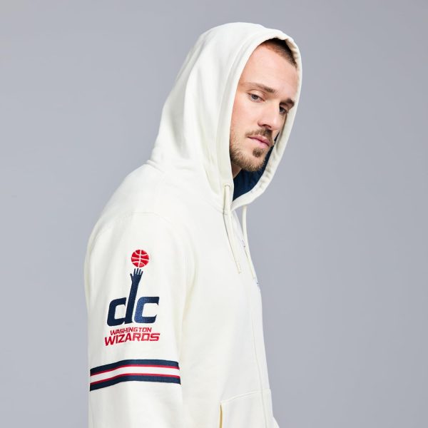 Men's X NBA Officially Licensed Long Sleeve Zip Up Hooded Fleece Sweatshirt - Image 161