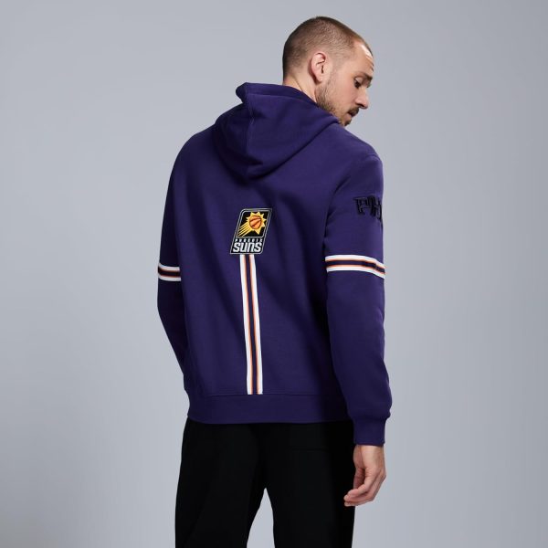 Men's X NBA Officially Licensed Long Sleeve Zip Up Hooded Fleece Sweatshirt - Image 165