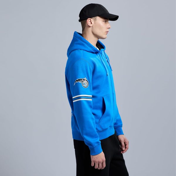 Men's X NBA Officially Licensed Long Sleeve Zip Up Hooded Fleece Sweatshirt - Image 170