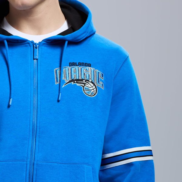 Men's X NBA Officially Licensed Long Sleeve Zip Up Hooded Fleece Sweatshirt - Image 174
