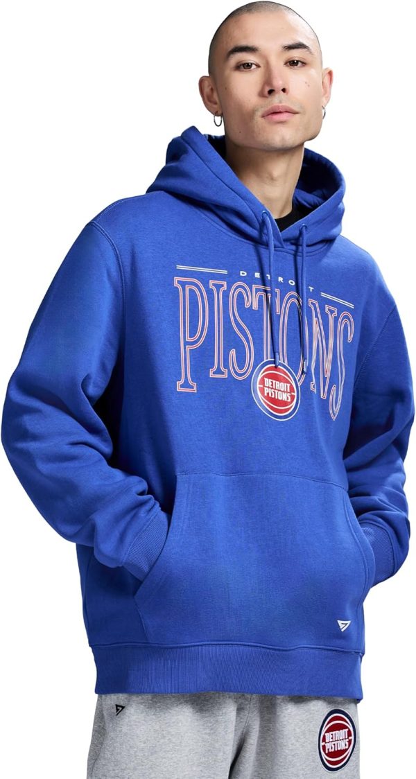 Men's X NBA Officially Licensed Long Sleeve Classic Pullover Hoodie Fleece Sweatshirt - Image 43
