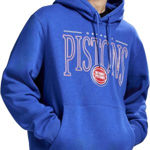 Men's X NBA Officially Licensed Long Sleeve Classic Pullover Hoodie Fleece Sweatshirt