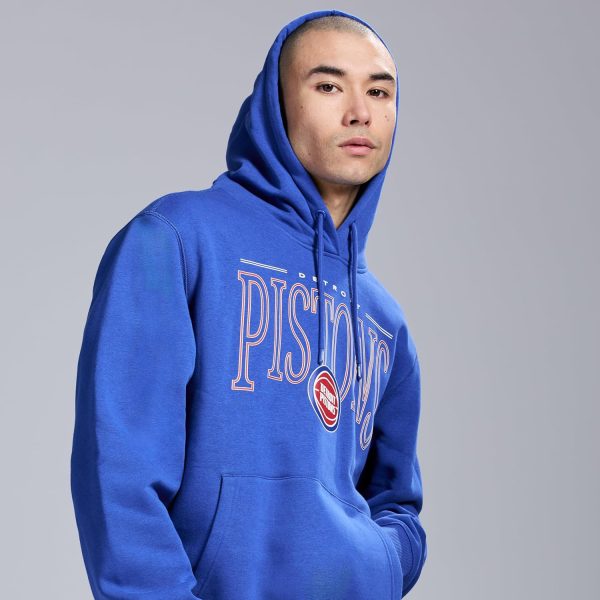 Men's X NBA Officially Licensed Long Sleeve Classic Pullover Hoodie Fleece Sweatshirt - Image 5