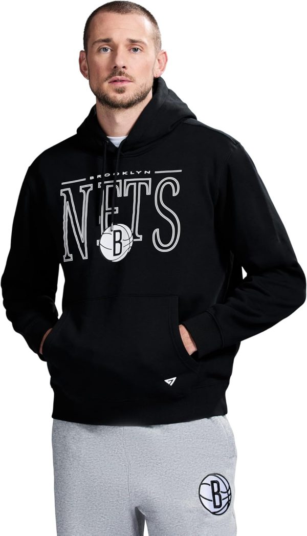 Men's X NBA Officially Licensed Long Sleeve Classic Pullover Hoodie Fleece Sweatshirt - Image 7