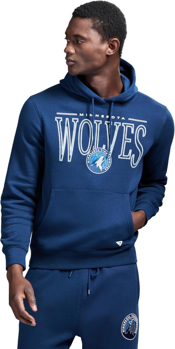 Men's X NBA Officially Licensed Long Sleeve Classic Pullover Hoodie Fleece Sweatshirt - Image 13
