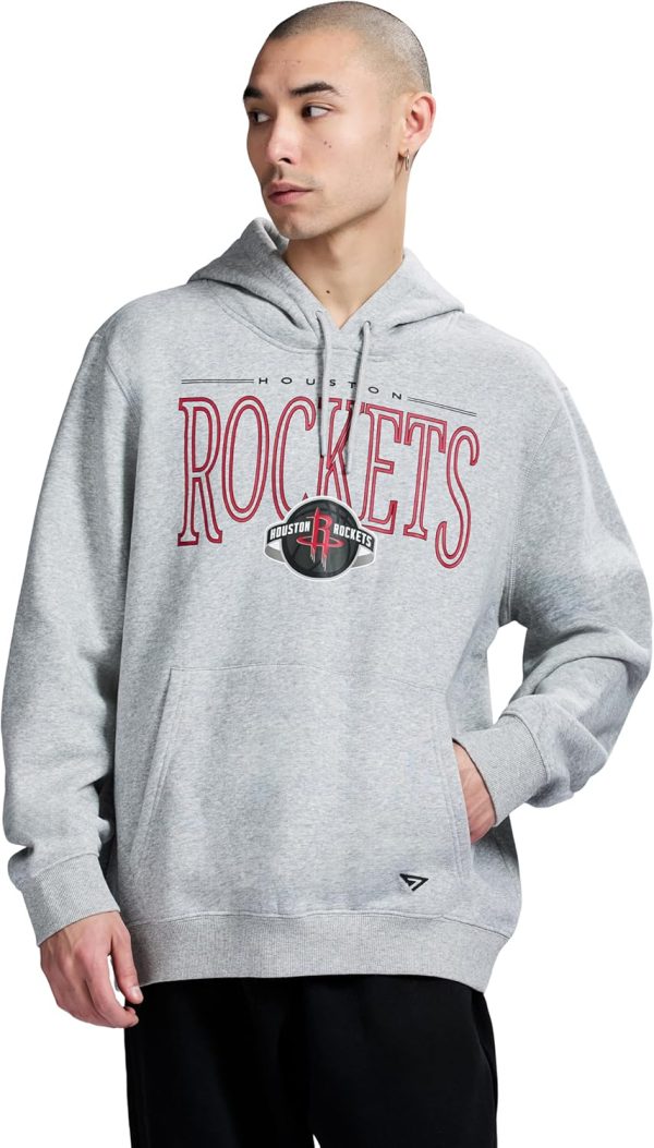 Men's X NBA Officially Licensed Long Sleeve Classic Pullover Hoodie Fleece Sweatshirt - Image 31