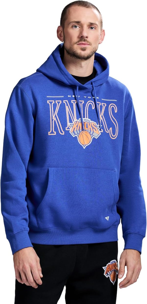Men's X NBA Officially Licensed Long Sleeve Classic Pullover Hoodie Fleece Sweatshirt - Image 49