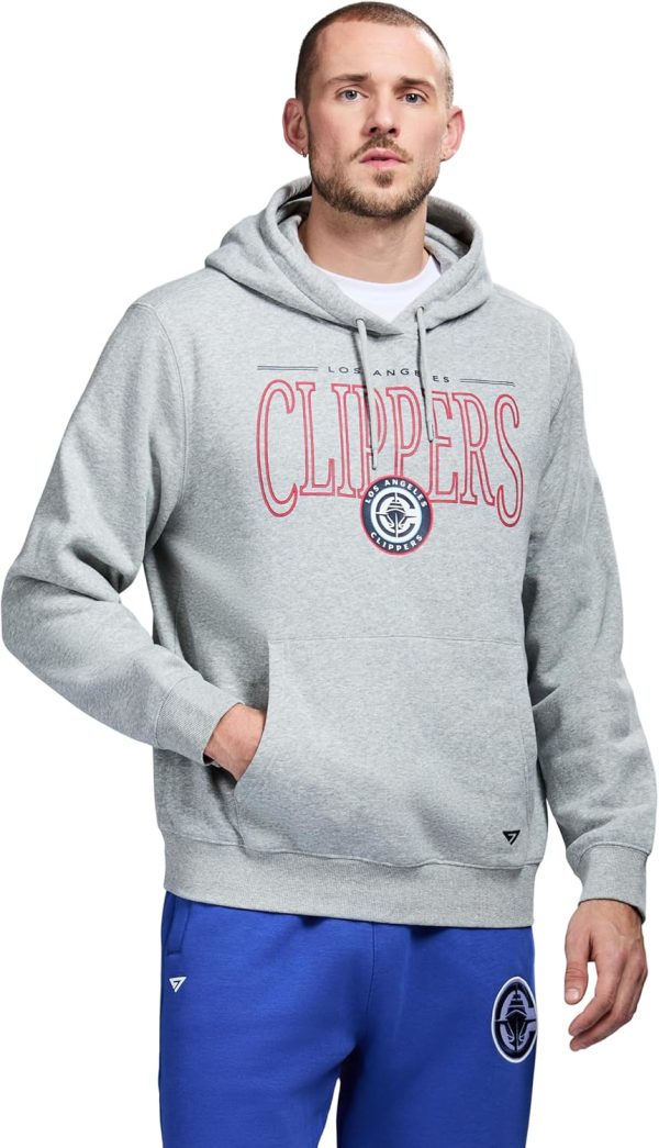 Men's X NBA Officially Licensed Long Sleeve Classic Pullover Hoodie Fleece Sweatshirt - Image 55