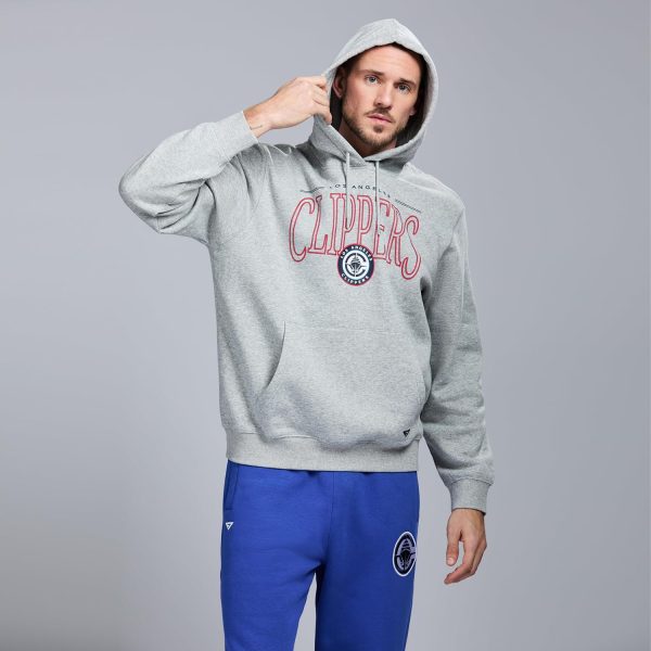 Men's X NBA Officially Licensed Long Sleeve Classic Pullover Hoodie Fleece Sweatshirt - Image 59