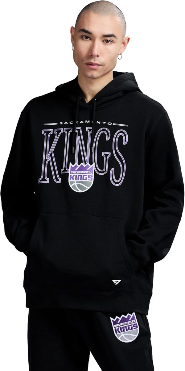 Men's X NBA Officially Licensed Long Sleeve Classic Pullover Hoodie Fleece Sweatshirt - Image 67