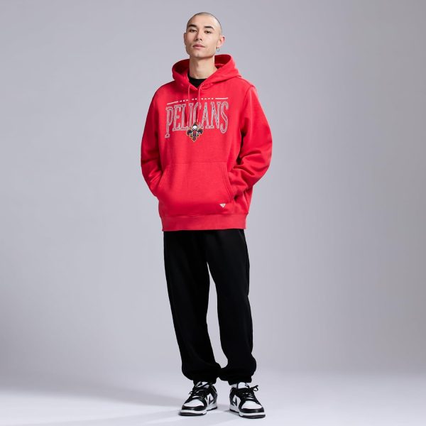 Men's X NBA Officially Licensed Long Sleeve Classic Pullover Hoodie Fleece Sweatshirt - Image 76