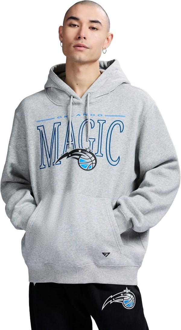 Men's X NBA Officially Licensed Long Sleeve Classic Pullover Hoodie Fleece Sweatshirt - Image 79