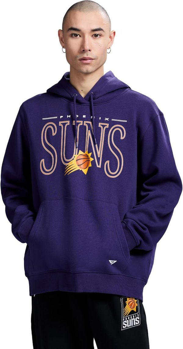 Men's X NBA Officially Licensed Long Sleeve Classic Pullover Hoodie Fleece Sweatshirt - Image 85