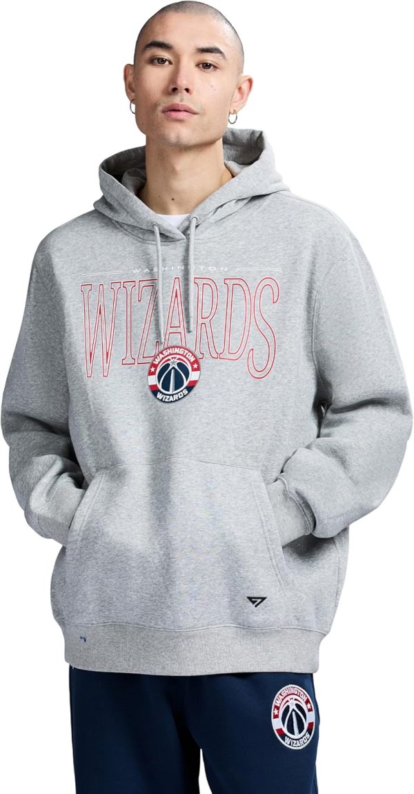 Men's X NBA Officially Licensed Long Sleeve Classic Pullover Hoodie Fleece Sweatshirt - Image 103