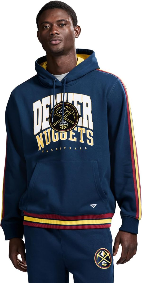 x NBA Officially Licensed Men's Long Sleeve Pullover Hoodie Fleece Heavyweight Sweatshirt
