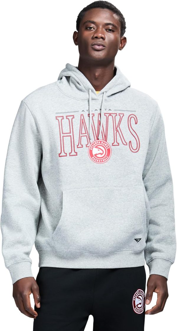 Men's X NBA Officially Licensed Long Sleeve Classic Pullover Hoodie Fleece Sweatshirt - Image 145