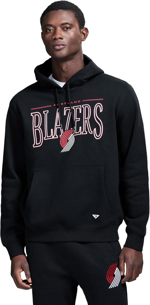 Men's X NBA Officially Licensed Long Sleeve Classic Pullover Hoodie Fleece Sweatshirt - Image 157