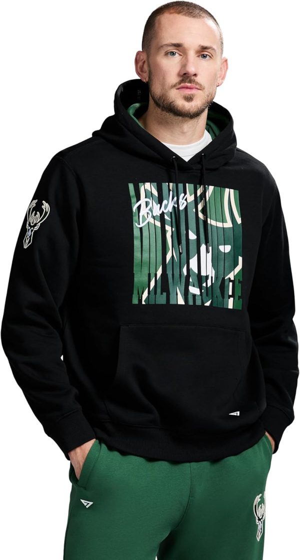 Men's X NBA Officially Licensed Long Sleeve Pullover Hoodie Fleece Sweatshirt - Image 25