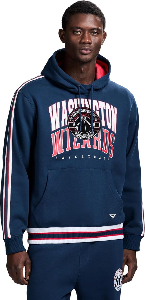 x NBA Officially Licensed Men's Long Sleeve Pullover Hoodie Fleece Heavyweight Sweatshirt - Image 156