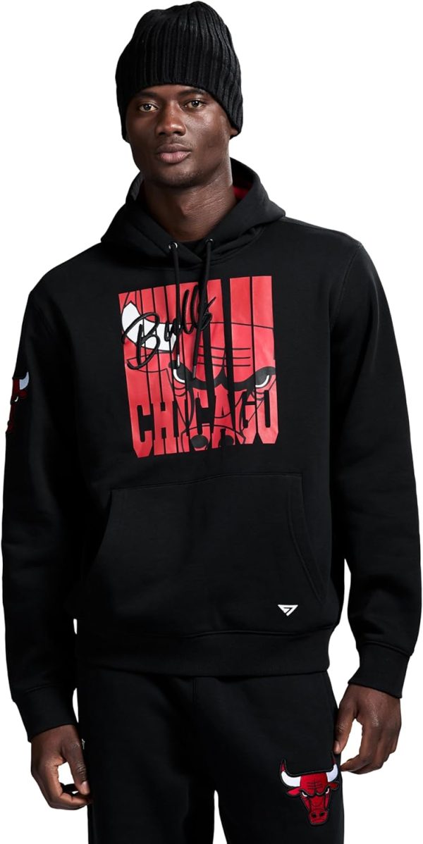 Men's X NBA Officially Licensed Long Sleeve Pullover Hoodie Fleece Sweatshirt - Image 37