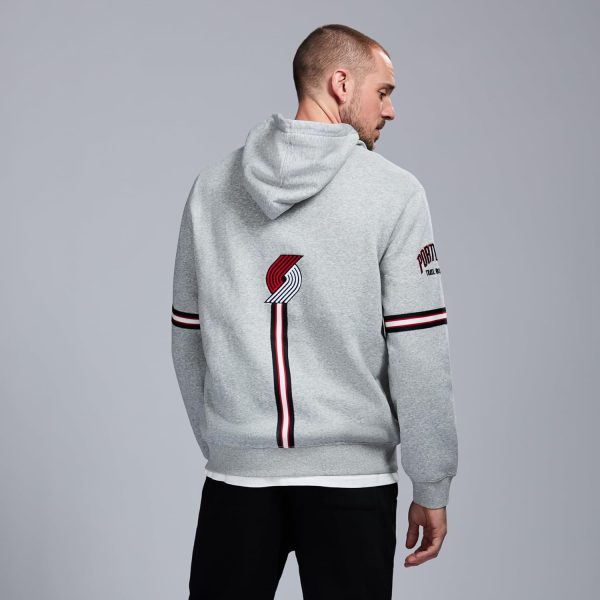 Men's X NBA Officially Licensed Long Sleeve Zip Up Hooded Fleece Sweatshirt - Image 69