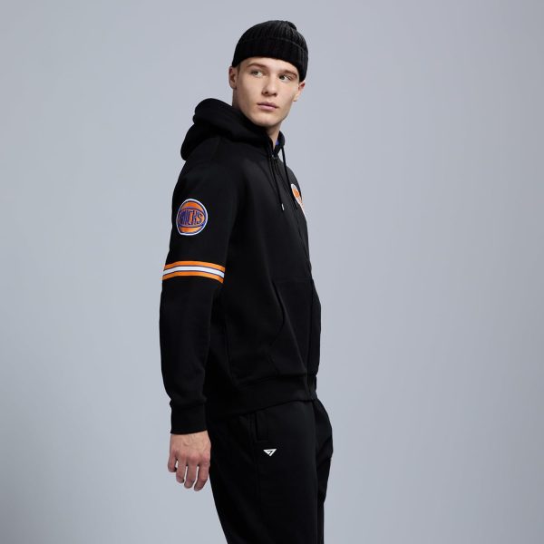 Men's X NBA Officially Licensed Long Sleeve Zip Up Hooded Fleece Sweatshirt - Image 86