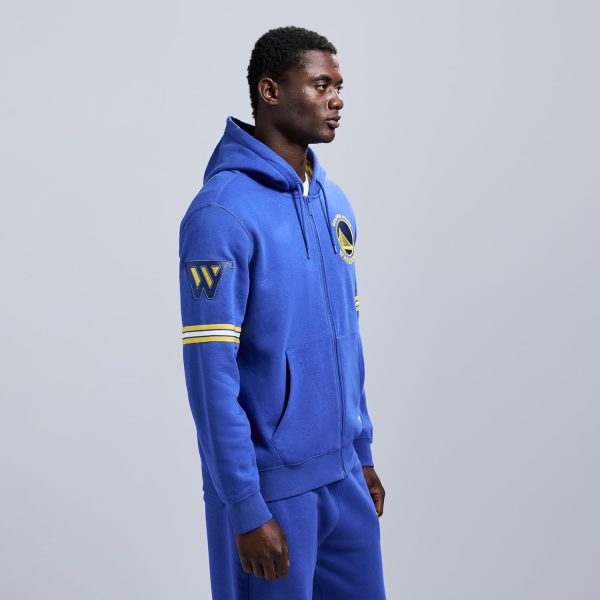 Men's X NBA Officially Licensed Long Sleeve Zip Up Hooded Fleece Sweatshirt - Image 92