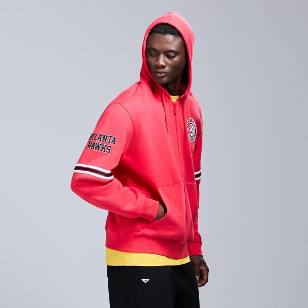 Men's X NBA Officially Licensed Long Sleeve Zip Up Hooded Fleece Sweatshirt - Image 113