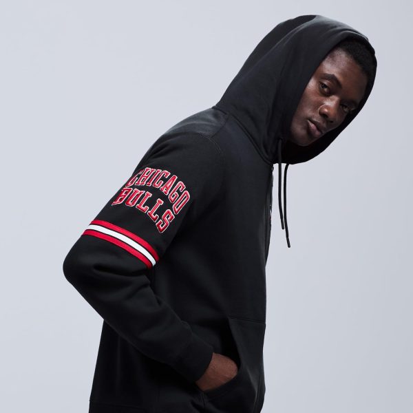 Men's X NBA Officially Licensed Long Sleeve Zip Up Hooded Fleece Sweatshirt - Image 149
