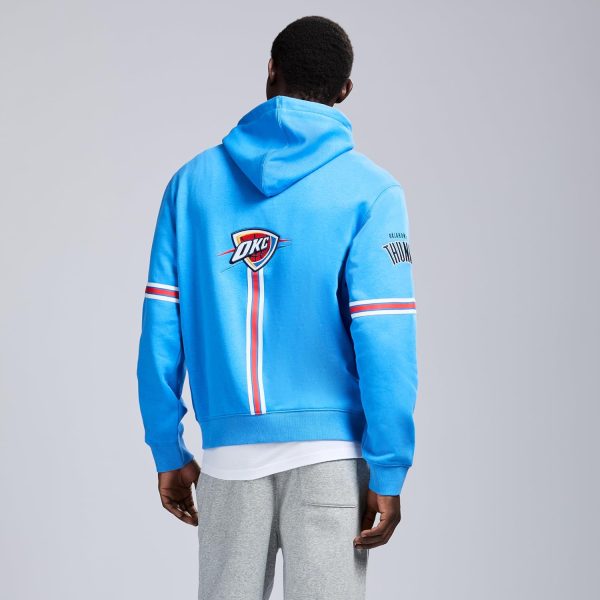 Men's X NBA Officially Licensed Long Sleeve Zip Up Hooded Fleece Sweatshirt - Image 153
