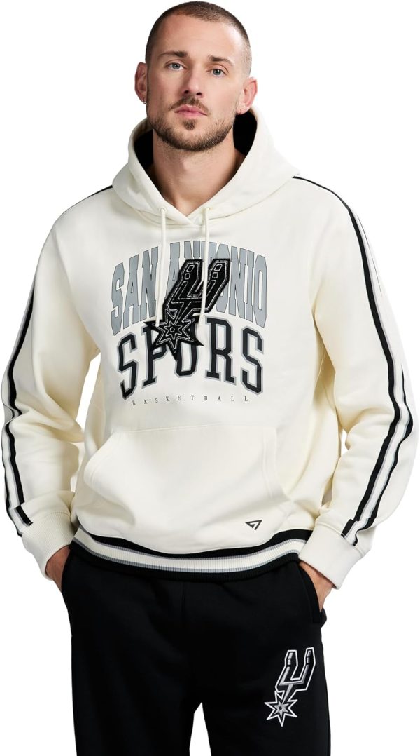 x NBA Officially Licensed Men's Long Sleeve Pullover Hoodie Fleece Heavyweight Sweatshirt - Image 19