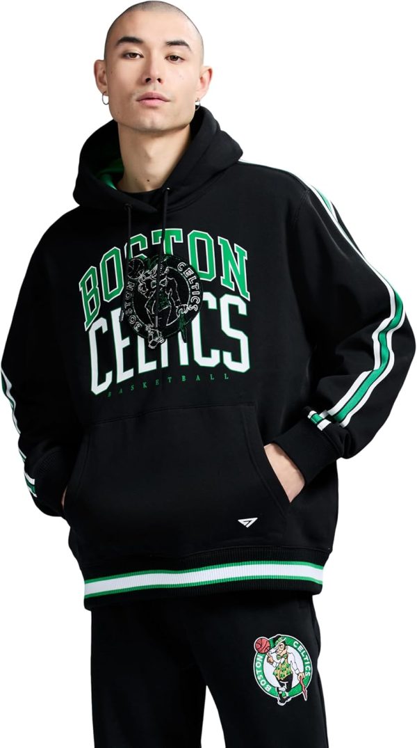 x NBA Officially Licensed Men's Long Sleeve Pullover Hoodie Fleece Heavyweight Sweatshirt - Image 25
