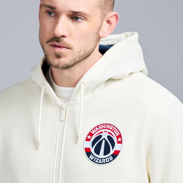 Men's X NBA Officially Licensed Long Sleeve Zip Up Hooded Fleece Sweatshirt - Image 162