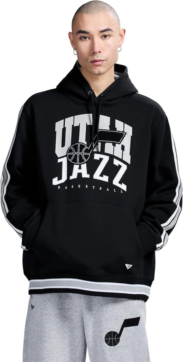 x NBA Officially Licensed Men's Long Sleeve Pullover Hoodie Fleece Heavyweight Sweatshirt - Image 31