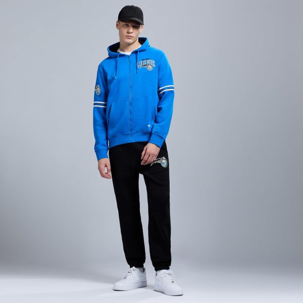 Men's X NBA Officially Licensed Long Sleeve Zip Up Hooded Fleece Sweatshirt - Image 172
