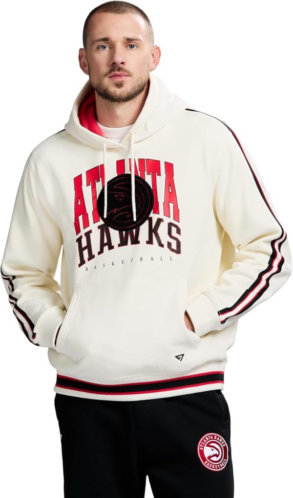 x NBA Officially Licensed Men's Long Sleeve Pullover Hoodie Fleece Heavyweight Sweatshirt - Image 108