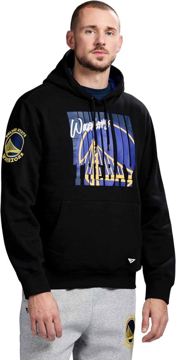 Men's X NBA Officially Licensed Long Sleeve Pullover Hoodie Fleece Sweatshirt - Image 13